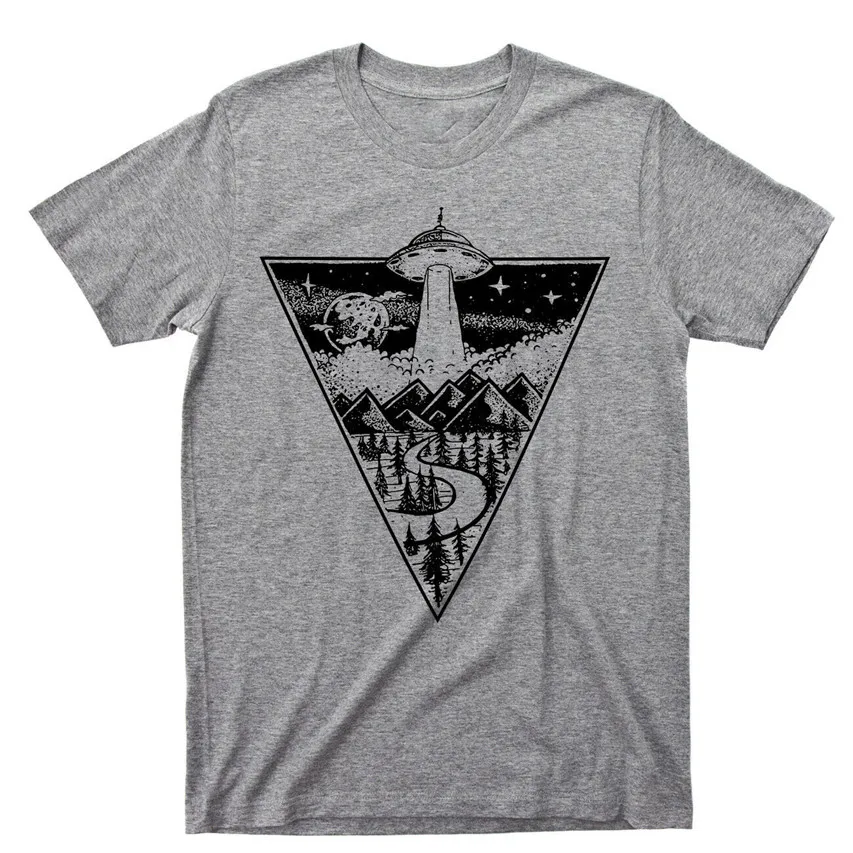 Футболка с летящей тарелкой футболка надписью адрес похищения инопланетянина 51