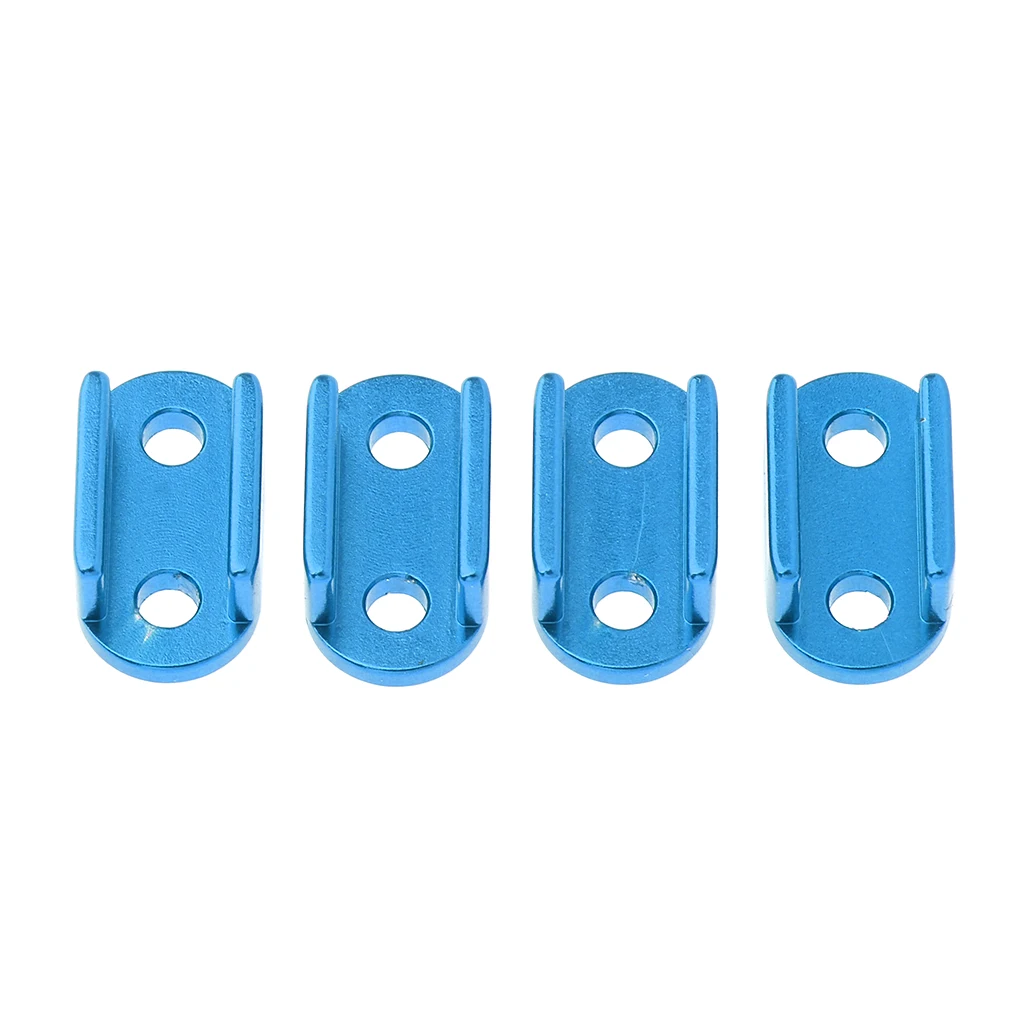 4Pcs Metal Leaf Spring Shackles Suspension Kit for WPL B16 B24 B36 RC Truck