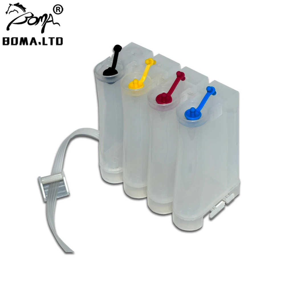 Sistema de Ciss Tinta a Granel sem Chip para Epson Boma. T9081 Wf-6090 Wf-6590 Wf-6530 Wf-8590 Wf-8090 Impressora Ltd 748xxl 748 T9071 - Imagem 4