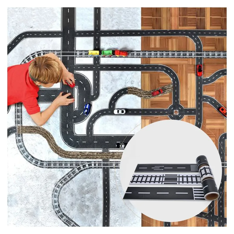 Рисунок 2 - Железная дорога шоссе лента креативный