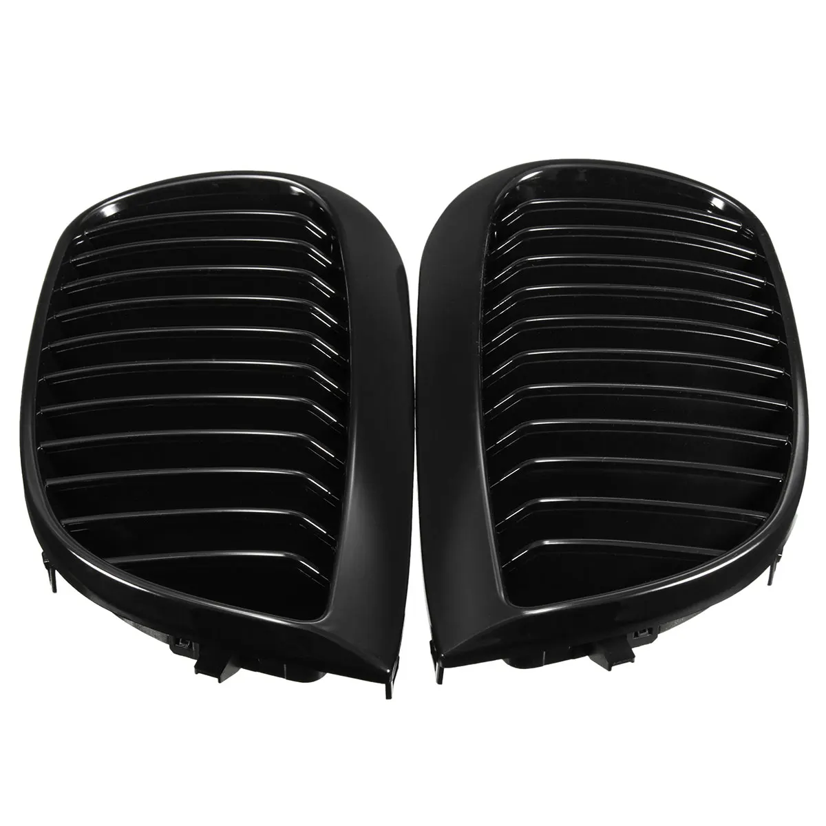 Пара передних спортивных решеток для гриля почек BMW E87/E81 1 серия 2004 2007 матовый