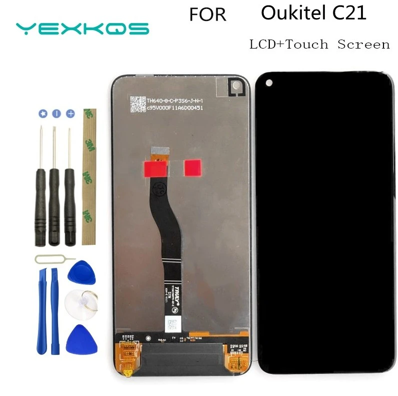 6.4 inch Original 2310x1080P For OUKITEL C21 LCD Display+Touch Screen 100% Tested  OUKITEL C21 Digitizer Assembly Replacement