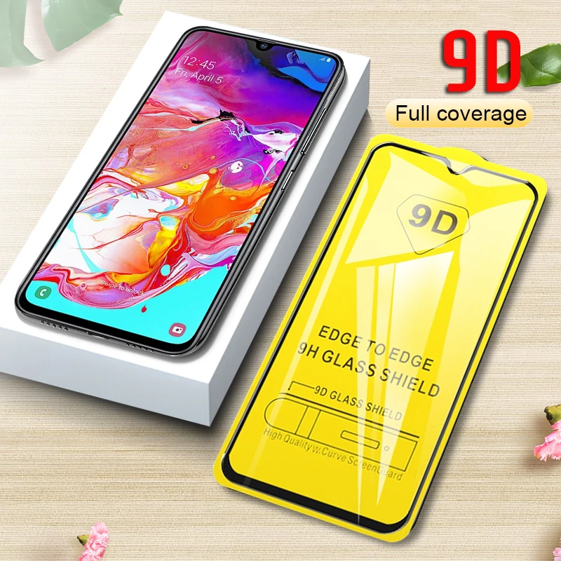 

9D Tempered Glass For Samsung Galaxy M30S A10 A20E A20 A30 A50 A40 A70 A60 A80 M10 M20 Full Cover Screen Protector 9H hardness