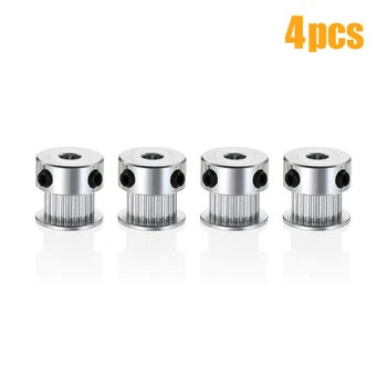 

Aibecy 16mm Outside Diameter Aluminum Synchronous Wheel Pulley 2GT Timing Pulley 20 Teeth 5mm Bore for 6mm Width Timing Belt
