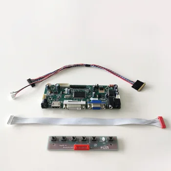 

Fit LP173WD1 series 17.3" VGA HDMI DVI WLED 1600*900 notebook PC LCD panel LVDS 40Pins M.NT68676 screen controller board DIY kit