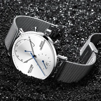 

2020 New Fashion Men's Watch Multi-function Sports Quartz Watch Waterproof Luminous Hands Male Wrist Watches Relogio Masculino