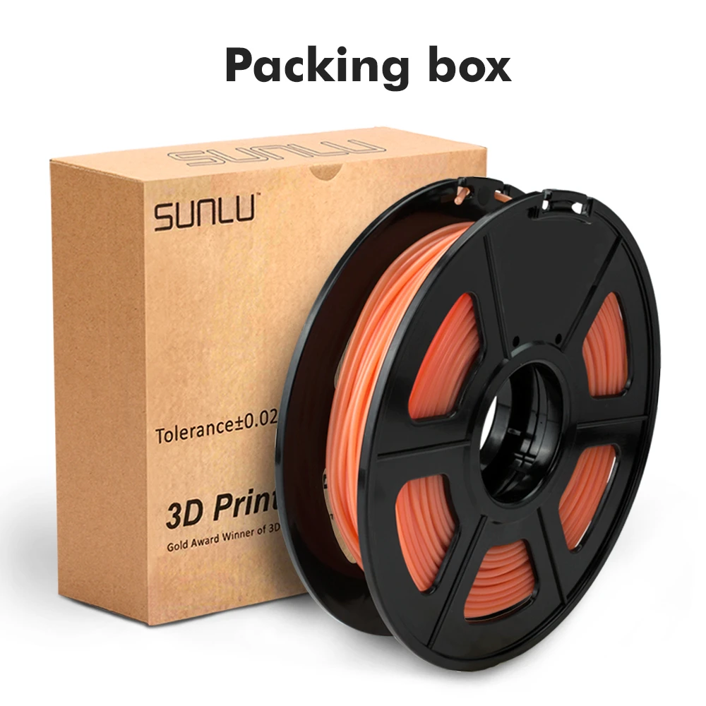 SUNLU 1.75mm PLA Filament Change Color 3d Printing Material 1KG Filament Plastic PLA For 3d Printer