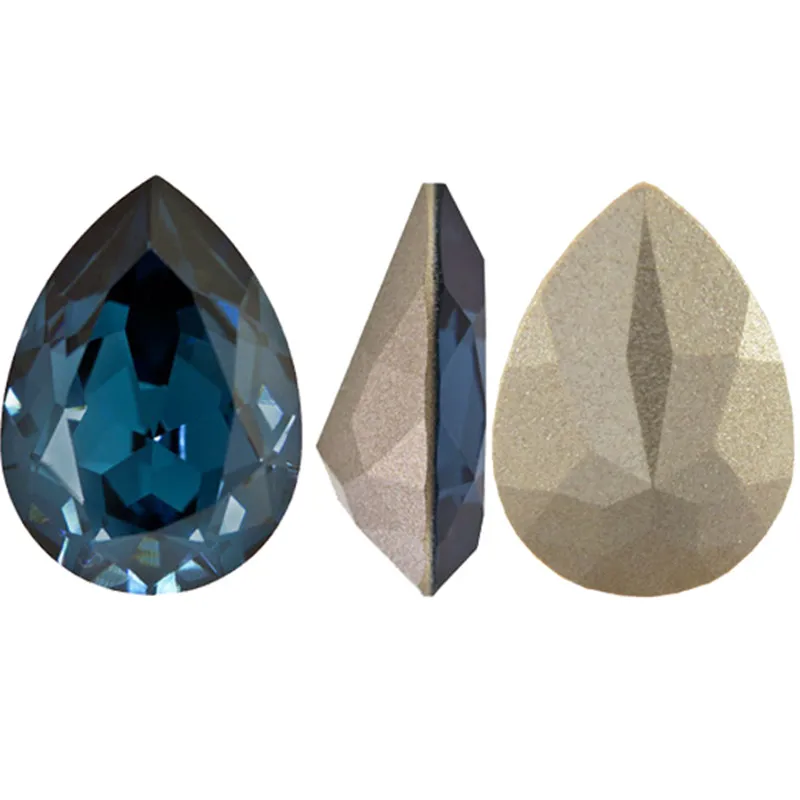 Мисс Бетти 4320 грушевидный причудливый Камень 207 Монтана Кристалл от Swarovski 6х4мм