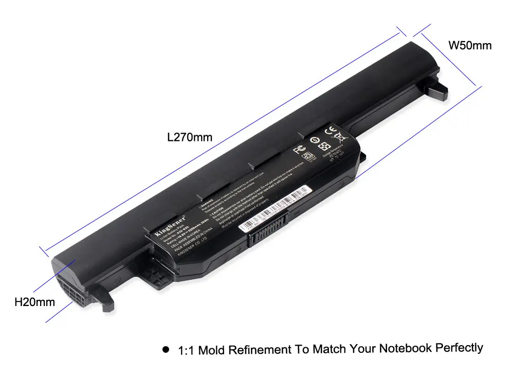 Bateria do Portátil Asus X45 X45a X45c X45v X45u X55 X55a X55c X55u X55v X75 X75a X75vd U57 U57a U57vd Kingsener-a32-k55 - Imagem 3