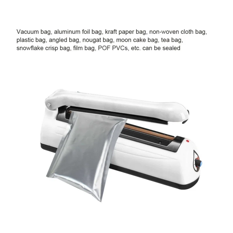 

20/30cm Sealing Machine Automatic Electric Food Vacuum Heat Manual Sealer Household Vacuum Food Packing Machine Kitchen Supply