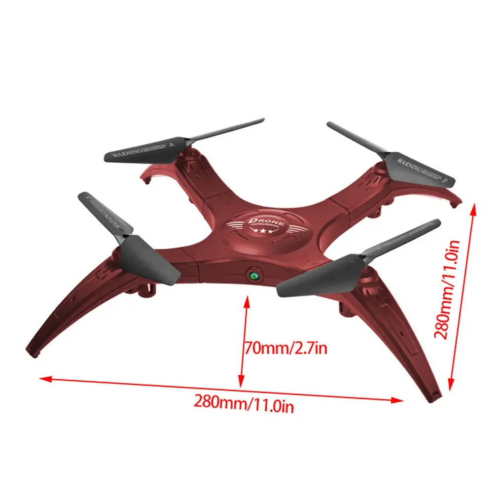 HW7016 2,4G 4CH Мини Портативный 2MP камера RC Дрон высота удержания Wi-Fi FPV RC Квадрокоптер один ключ возврат пульт дистанционного управления вертолет