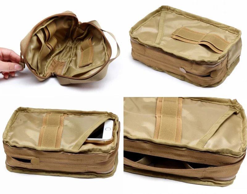 Военный MOLLE EDC тактический Чехол-органайзер, Универсальный медицинский поясной жилет, сумка, армейские аксессуары, охота на открытом воздухе, сумки
