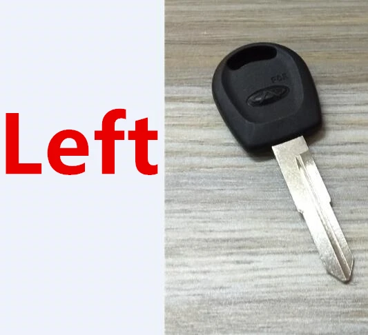 Car Key Blank Remote 5pcs for 4 Generations Chery Car ZQ468 Key Embryo Supply Key Modification Auto Parts Black Shell Blanks
