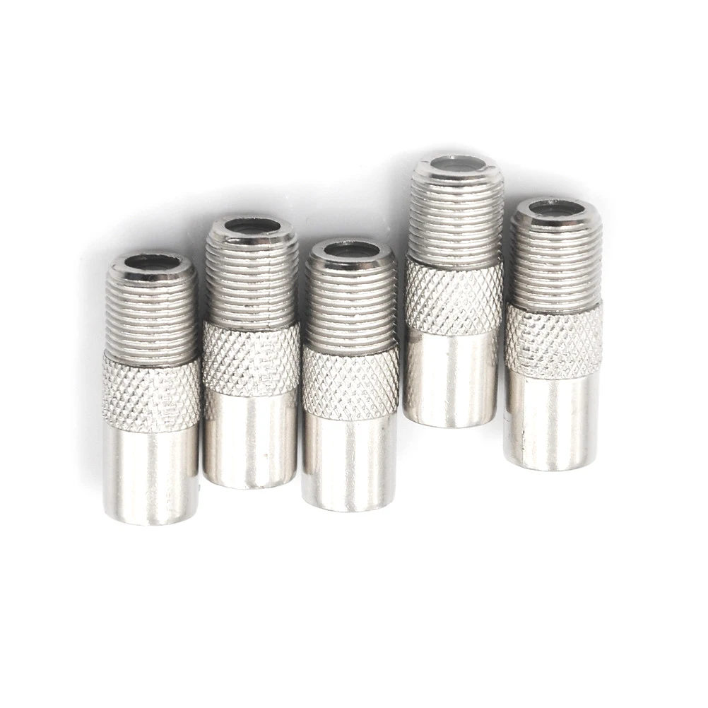 

5pcs/lot STB F Female quick plug RF Coax to RF Male Connector TV Antenna Coaxial Connector