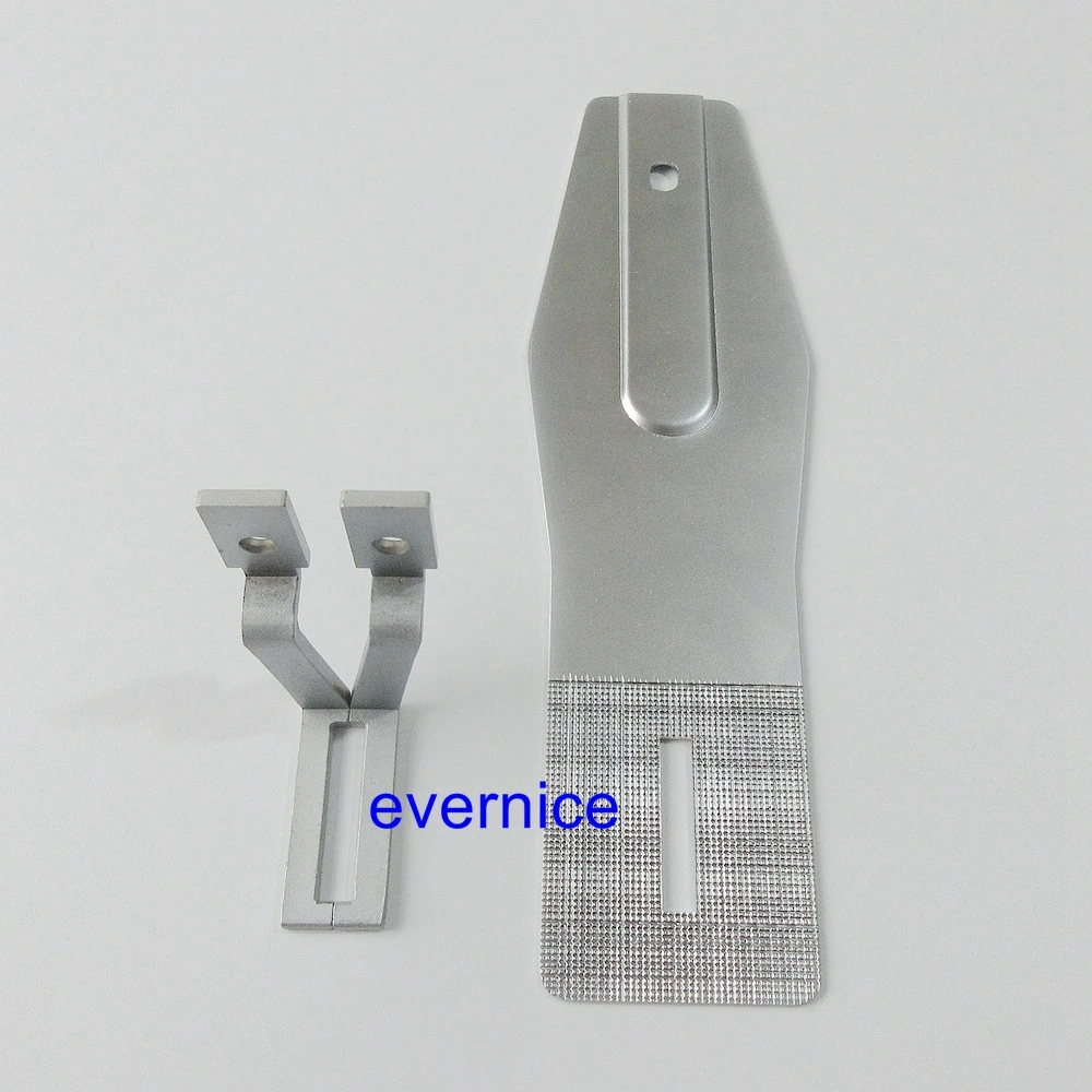 Juki LK1900 Bartacking Machine 용 6x32mm 작업 클램프 풋 피드 플레이트 세트