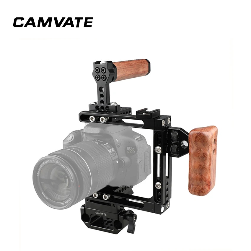 CAMVATE регулируемый комплект половинной клетки с быстроразъемной пластиной Manfrotto 15