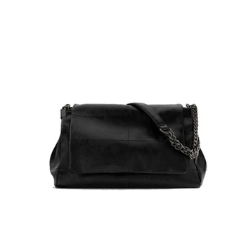 

Designer Pu Leather Shoulder Messenger Bags For Women 2020 Chain Crossbody Bags Casual Large Capacity Totes Handbags Purse
