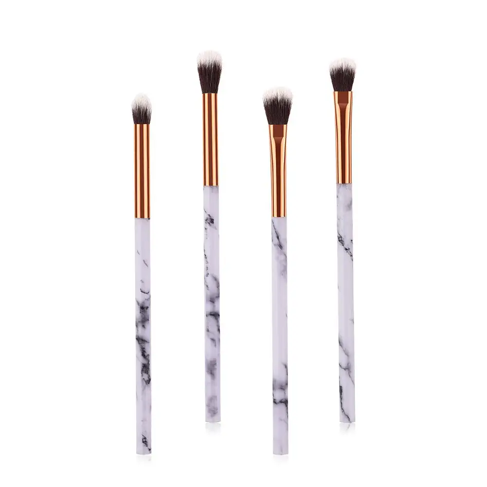 

4PCS Eyeshadow Makeup Brushes Set for Eyeliner Blending Crease Kit Make Up Foundation Eyebrow Eyeliner Blush Cosmetic Concealer