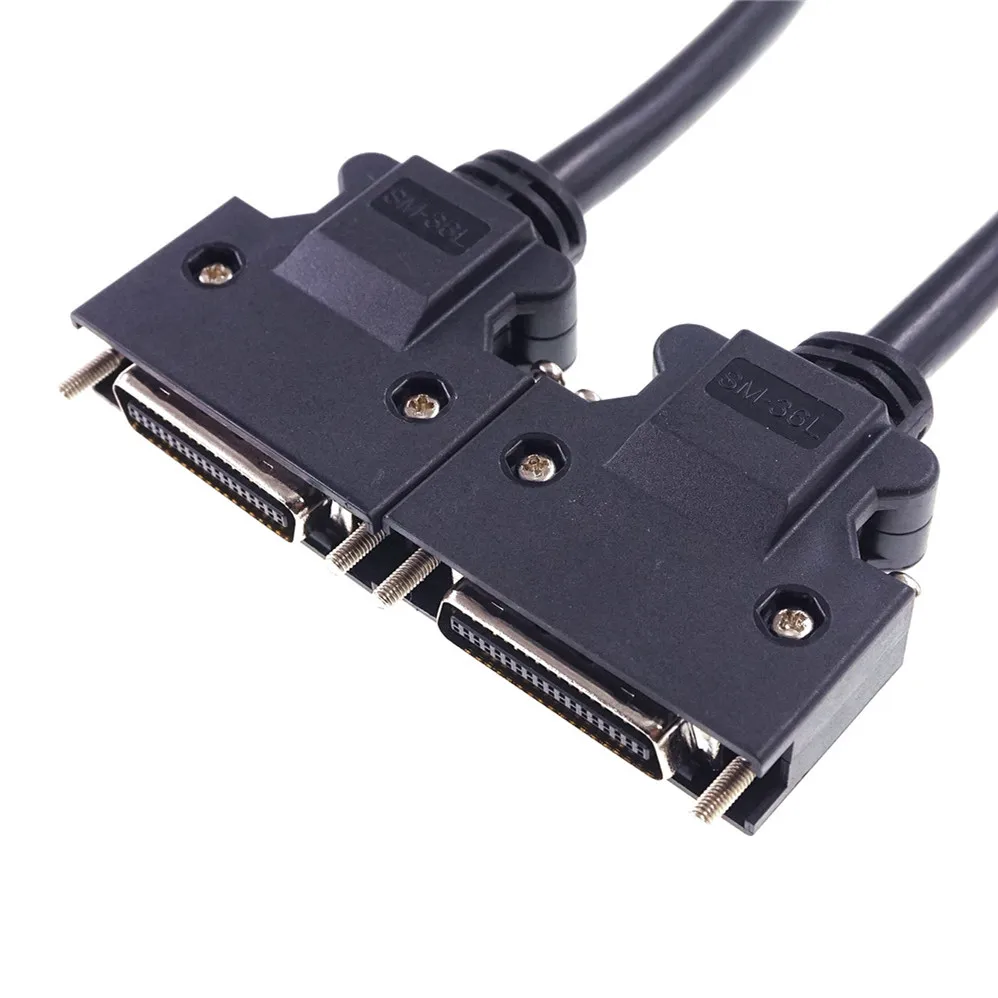 1 шт. SCSI соединительный кабель MDR 14 20 26 36 50 позиций штекер Адаптер метр удлинитель
