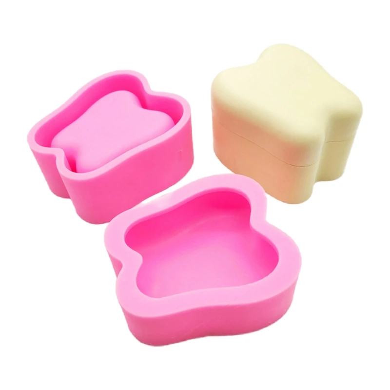 

1 Set Crystal Epoxy Resin Mold Tooth Shape Storage Box Casting Silicone Mould DIY Crafts Jewelry Making Tools