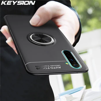 Перейти на Алиэкспресс и купить Ударопрочный чехол KEYSION для Realme XT X X2 5 Pro, мягкий силиконовый Магнитный чехол-накладка на заднюю крышку телефона Realme 6 Q C3 3i 2 Pro X2 Pro