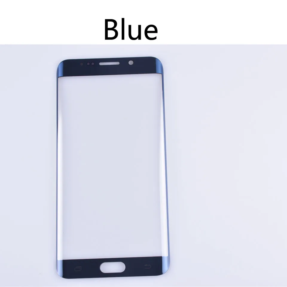 Blue-No tool S6Edge+ сенсорный экран для Samsung Galaxy S6 Edge+ Edge Plus G928 G928F сенсорный экран стекло передней панели объектив внешнее стекло ЖК-дисплея 5,7" - Цвет: Blue-No tool