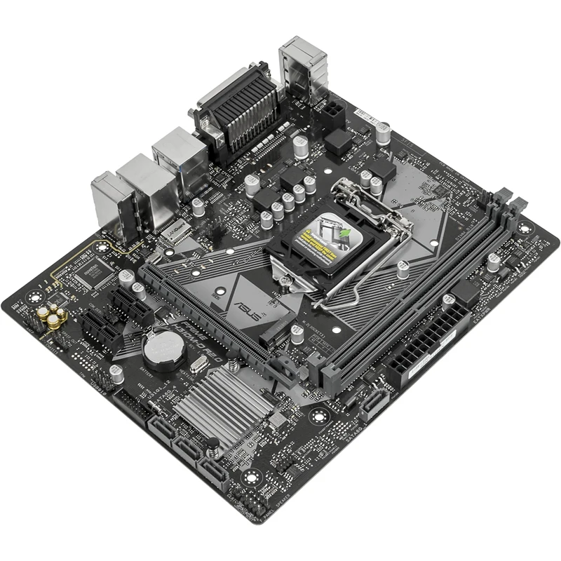 Материнская плата Asus PRIME H310M-D R2.0 Soc-1151v2 Intel H310C 2xDDR4 mATX AC`97 8ch(7.1) GbLAN+VG