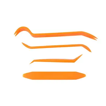 

Professional 4Pcs Automobile Audio Door Clip Panel Trim Dash Auto Radio Removal Pry Tools Set Car Panel Removal Tool