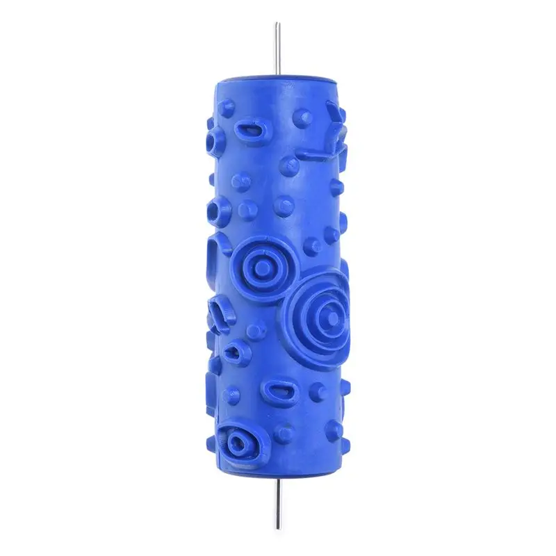 

15cm DIY Ripple and Dot Pattern Paint Roller for Wall Decoration
