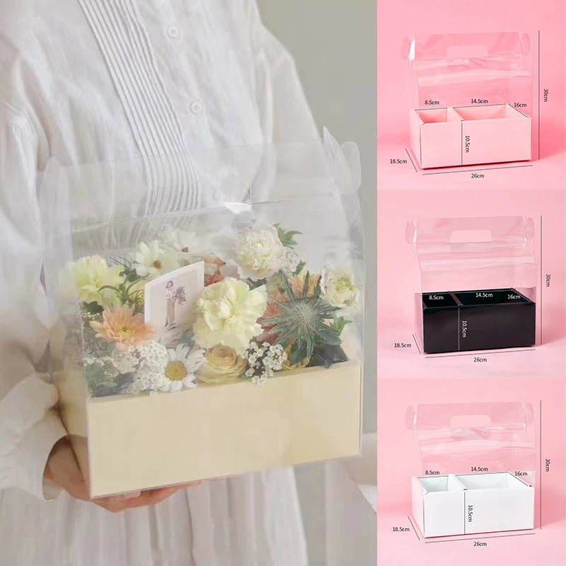 Unique Floral Transparent Box Bag – Clothing Online .Co