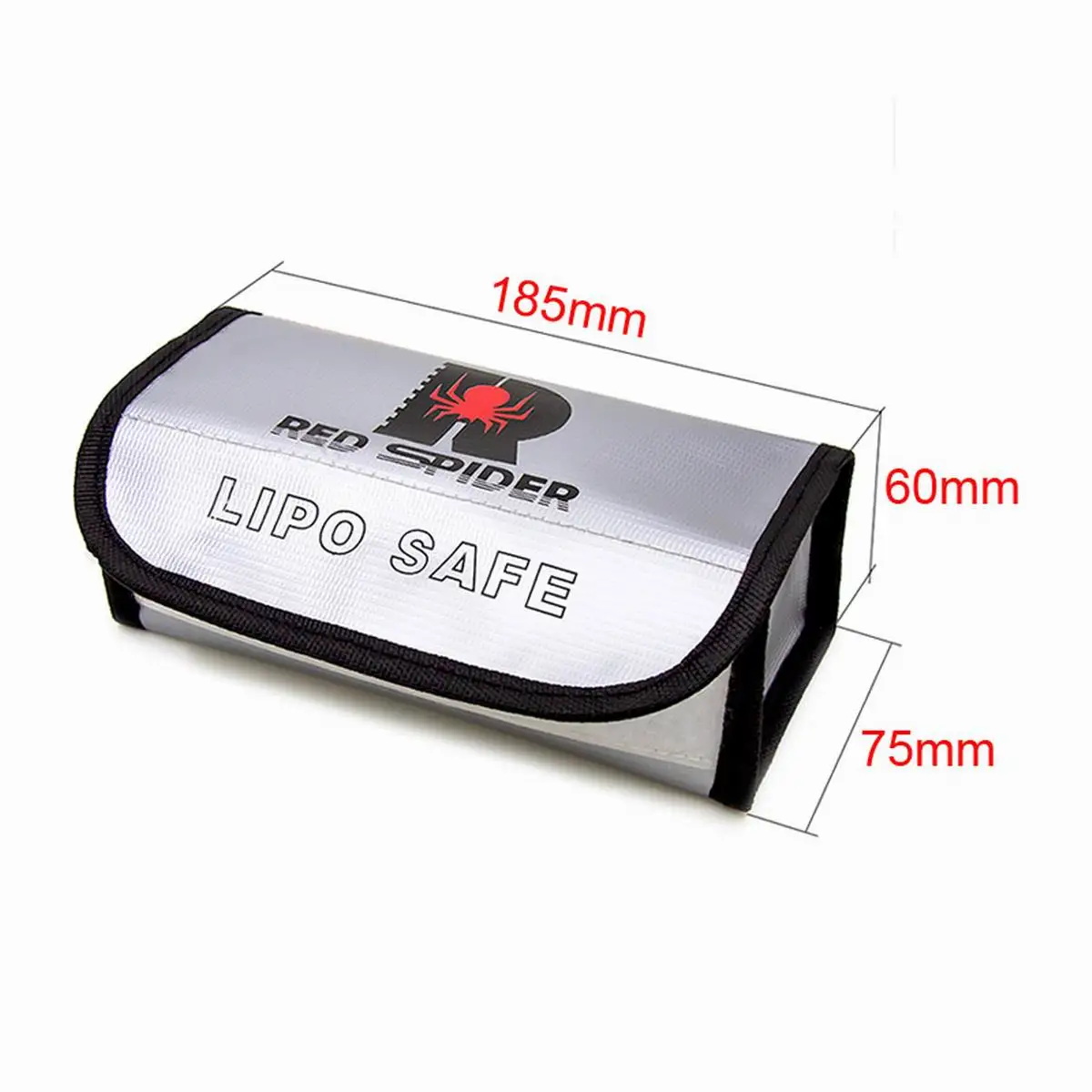 Bolsa para batería ROLOWAY Lipo bolsa ignífuga (20 x 5 x 7,5 pulgadas)