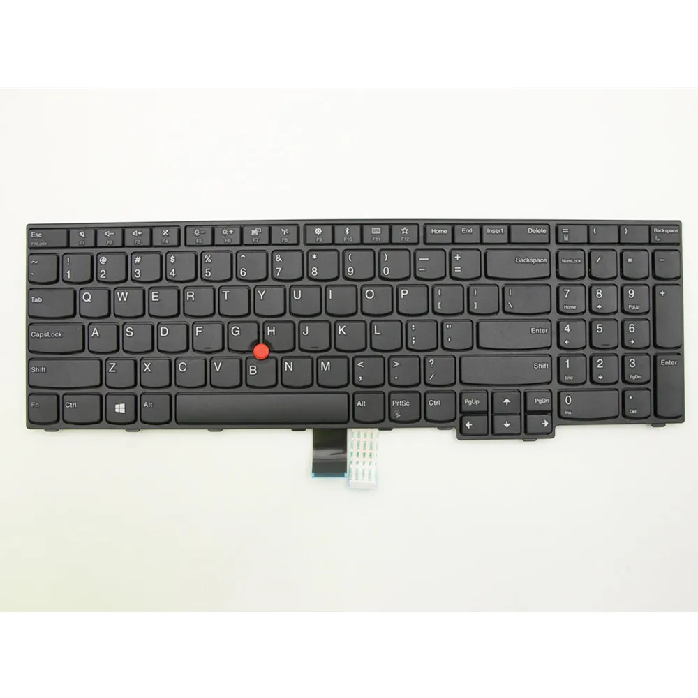 Новая/Оригинальная английская Клавиатура Lenovo Thinkpad E570 E570C E575 Teclado 01AX200 01AX120 01AX160
