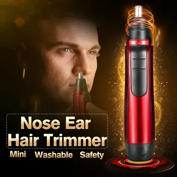 

2 in1 Professional Electric Ear Nose Trimmer for Men Shaver Hair Removal Eyebrow Trimer Safe Lasting Face Care Tool Kit Portable