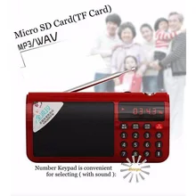 T50 портативный World Band FM/MW/SW стерео радио динамик Mp3 музыкальный плеер SD/TF карта для ПК iPod Телефон