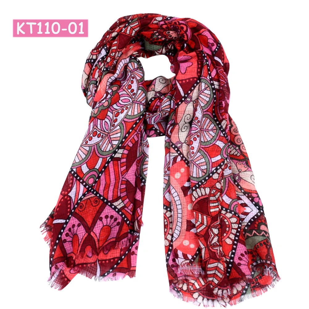 180*110 см шарф женский хлопок лен бамбуковое волокно цветочные длинные шарфы женский платок винтажные шарфы обтягивающие осень зима весна подарок