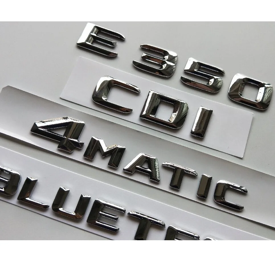 Chrome para Mercedes Benz Cls350d Gle220d Gle250d Gle350d Gle400d Gls250d Gls350d 4 Cdi 4matic Bluetec 3d Cls200d Cls220d Cls250d 10 CLS250d CLS350d GLE220d GLE250d GLE350d GLE400d GLS250d GLS350d 4 CDI 4MATIC BLUETEC