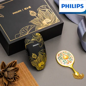 

Philips Ionic Styling Brush,Negative Ion Massage Comb,Eliminate Straight Hair Static Electricity,Woman Holiday Gift Box Black