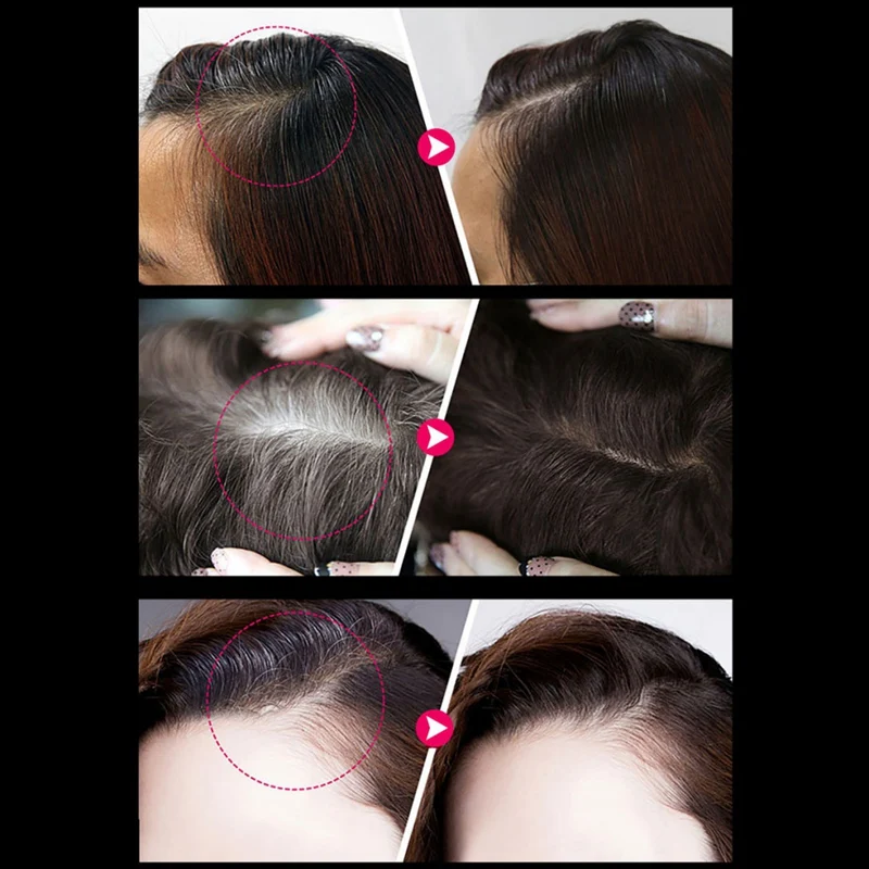 OneTime растительный экстракт краска для волос модифицирует крем-палку мгновенное серое покрытие временный цвет волос покрывает белый Краска для волос