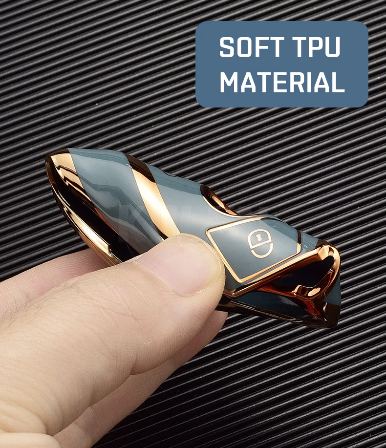 Custodia protettiva per telecomando in TPU per Mercedes Benz A C E S classe G GLA CLA GLK GLC W204 W463 W176 W251 W205 supporto protettore - H63c51565d00040668aed6b28796615d1b