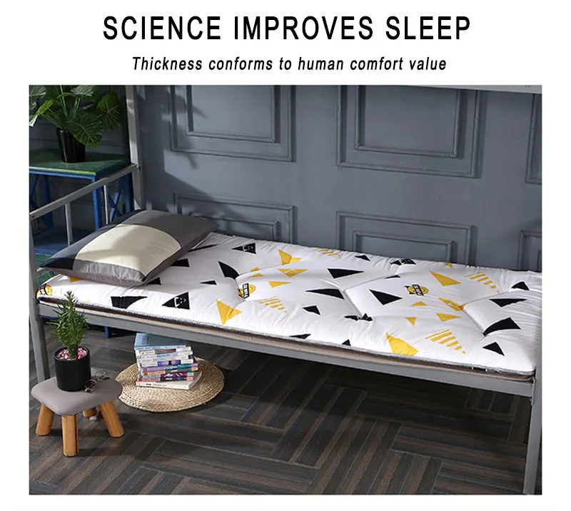 Non-slip Light Mattress Household Hotel Bedding Protection Pad Student Folding Tatami Mattresses Floor Ground Sleeping Mat Non-slip Light Mattress Household Hotel Bedding Protection Pad Student Folding Tatami Mattresses Floor Ground Sleeping Mat