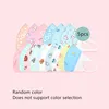 5Pcs Children Face Masks 4 Layer Elastic Mouth Mask Anti Dust Kids Disposable Mask Breathable PM2.5 Nonwoven Mask for Boys Girls 5