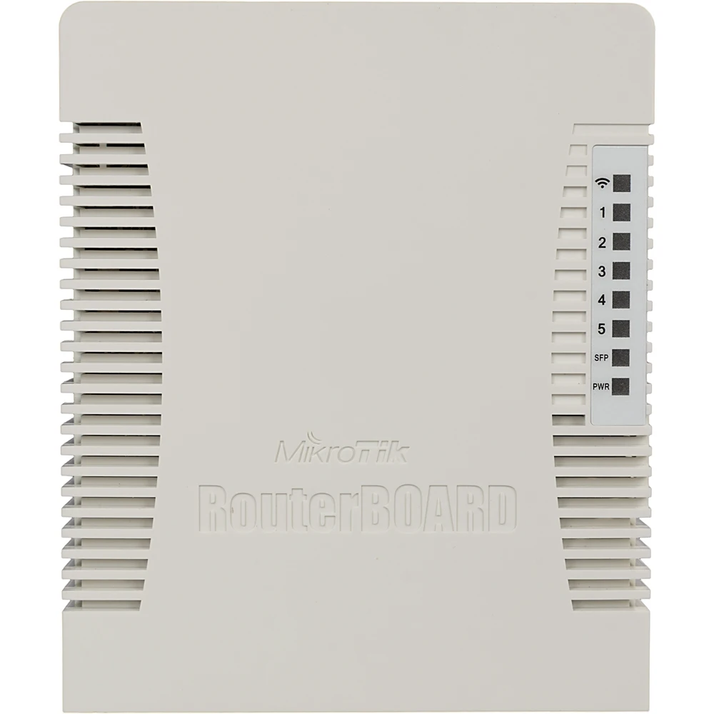 Роутер беспроводной MikroTik RB962UIGS-5HACT2HNT 10/100/1000BASE-TX белый