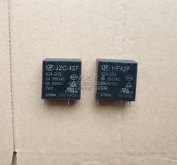 

10PCS/LOT relay HF42F 024-2HS HF42F-024-2HS JZC-42F 024-2HS JZC-42F-024-2HS 24VDC DC24VC 24V DIP6