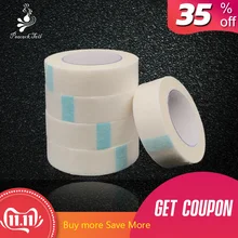 Лента для наращивания ресниц Nedical дышащая Нетканая лента под патч инструменты для защиты под ресницами хвост павлина 5 шт./лот