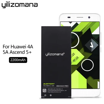 

Original YILIZOMANA HB4342A1RBC Phone Battery for Huawei Honor 4A 5A Y5II Y5 II 2 Ascend 5+ Y6 SCL-TL00 LYO-L21 2200mAh