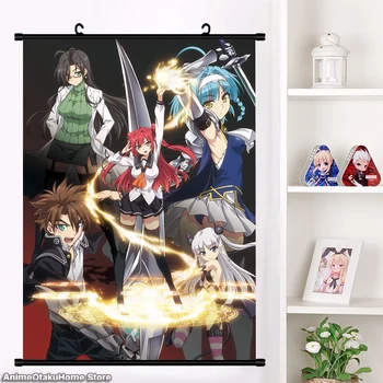

Anime The Testament of Sister New Devil Basara Tojo Mio Naruse Wall Scroll Poster Wall Hanging Poster Fashion Home Decor Art