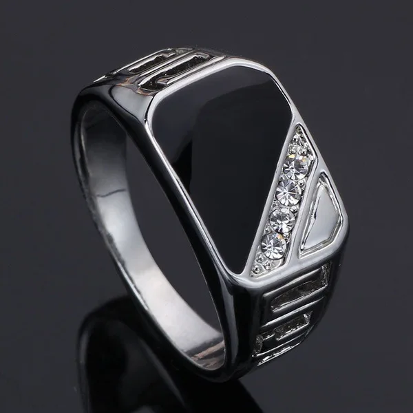 

Mens Rings Valentine's Day Jewelry Stores Gothic Engagement Ring Anniversary Gifts Silver Lord of The Rings Wedding New
