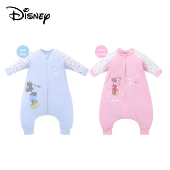 

Disney Baby Sleeping Bag Pure Cotton Thin Jumpsuit Spring and Autumn Newborn Comfortable Breathable Clothes Baby Outwear Pajamas