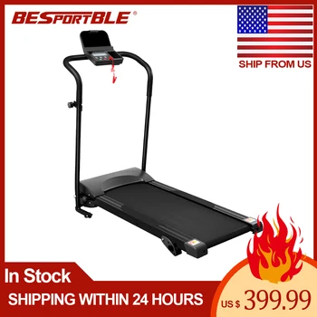 

BESPORTBLE Motorized Treadmill Electric Walking Running Jogging Treadmill with 12 Programs Exercise Fitness Machine US Plug