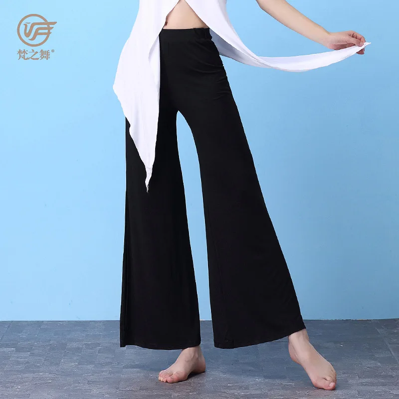 

Belly dance practice clothes modern dance fusion style classical dance oriental dance wide-leg trousers